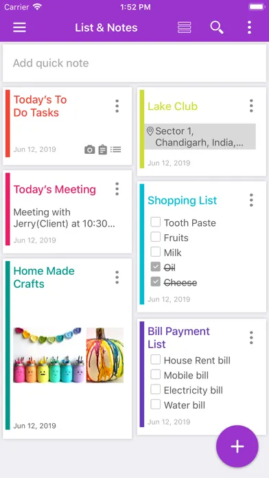 Screenshot di To Do List and Notes