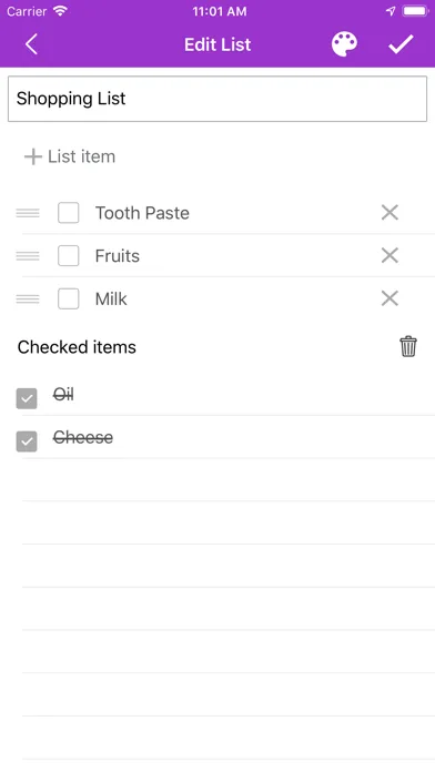 Screenshot di To Do List and Notes
