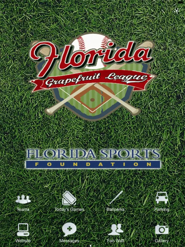 Capturas de tela do Florida Grapefruit League iPad 