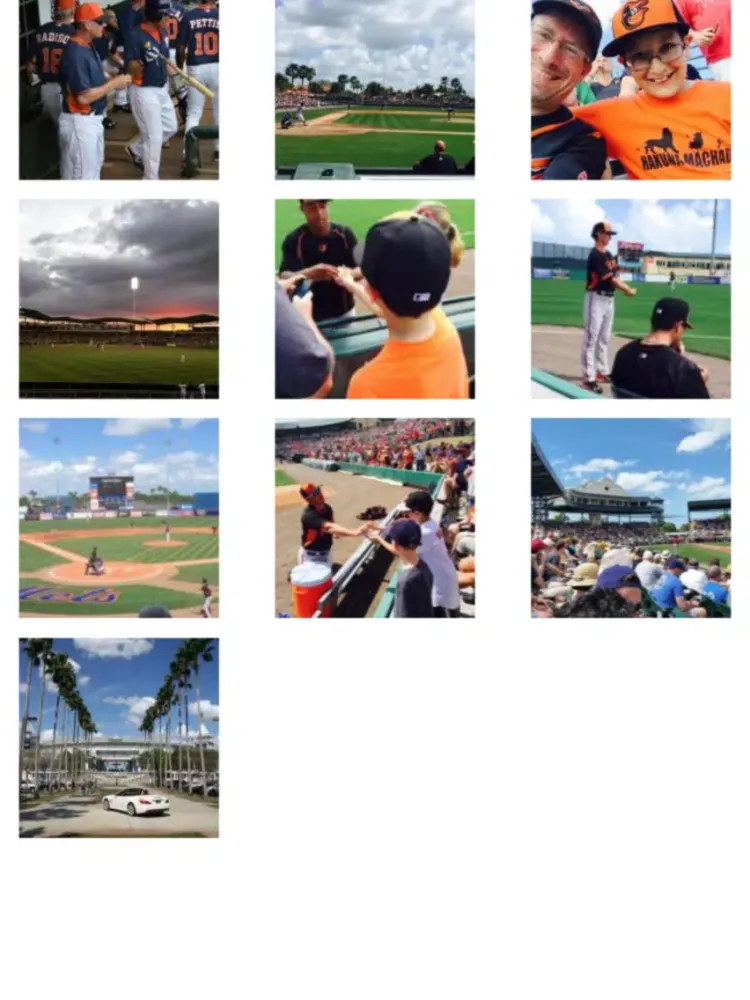 Capturas de tela do Florida Grapefruit League iPad 