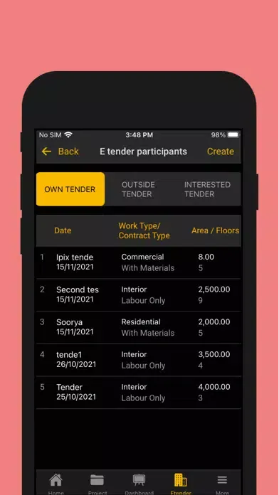 تصاویر Insite App for Construction