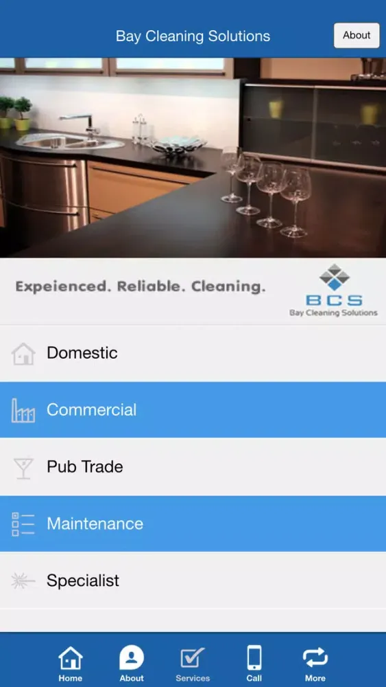 Bay Cleaning Solutions स्क्रीनशॉट