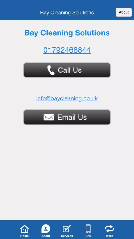 Bay Cleaning Solutions स्क्रीनशॉट