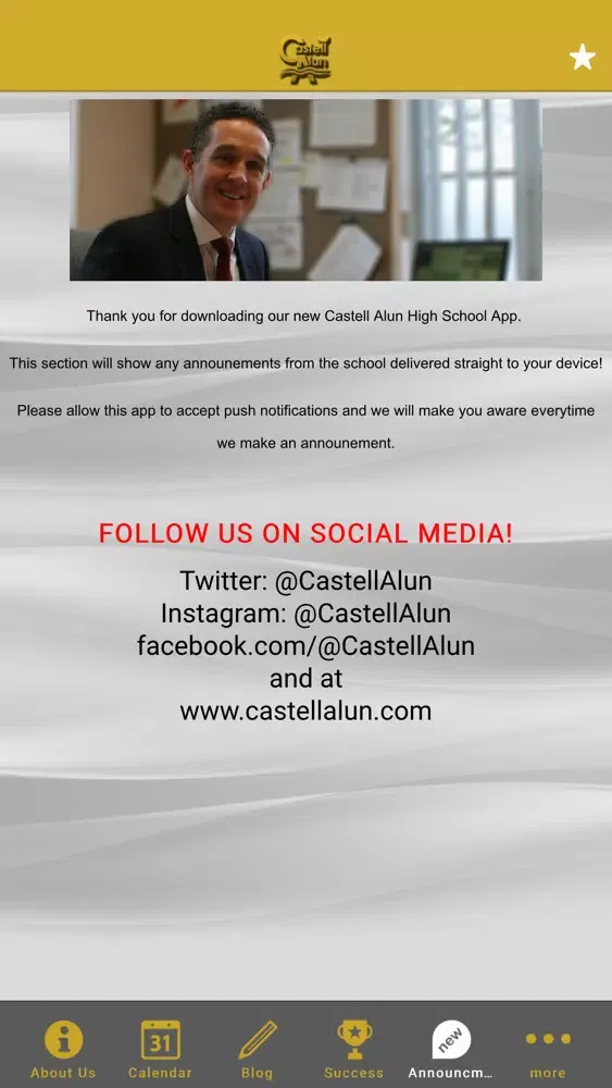 Tangkapan layar Castell Alun High School