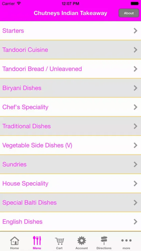 Chutney's سکرین شاٹس