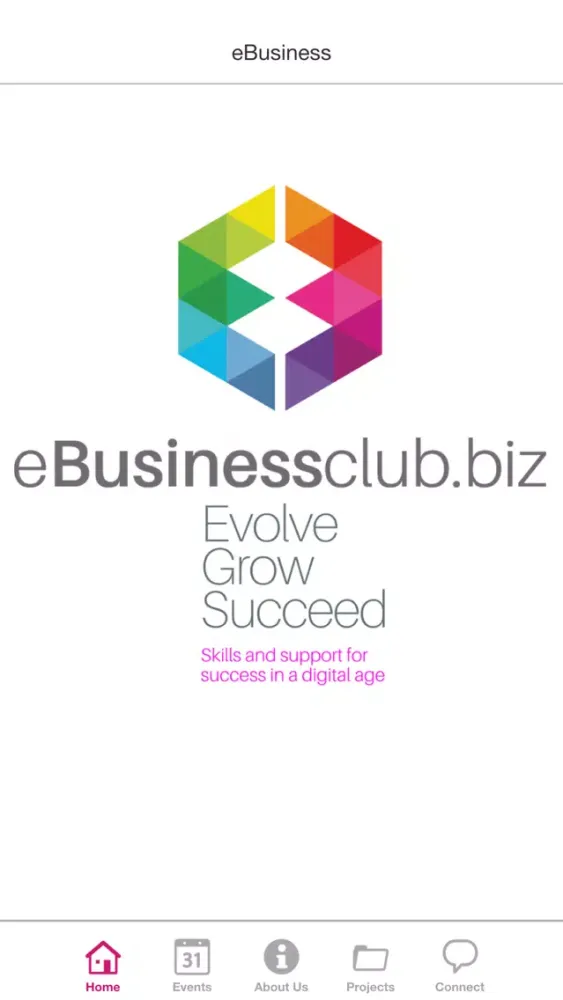 Capturas de tela do eBusiness Club