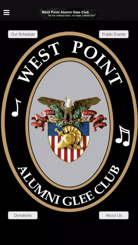 West Point Alumni Glee Club 스크린샷