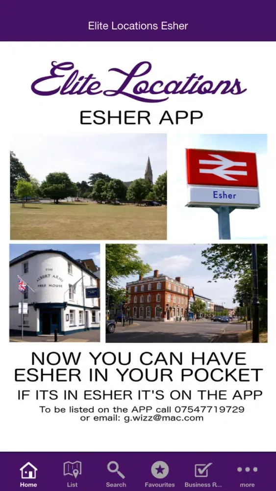 Elite Locations Esher Ekran Görüntüleri