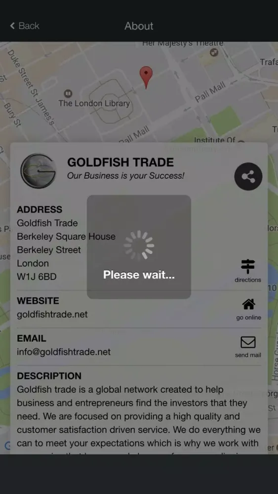 Ảnh chụp màn hình của Goldfish Trade