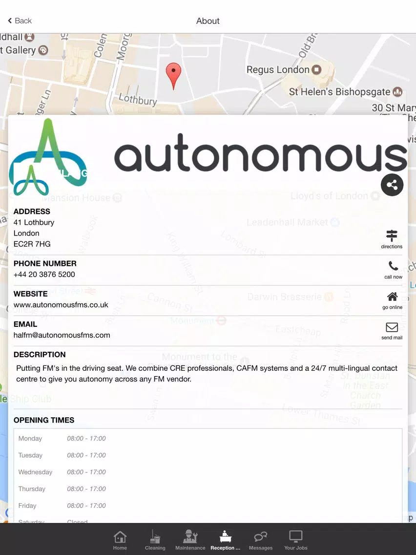 AutonomousFMS Angolan App iPad  Ekran Görüntüleri