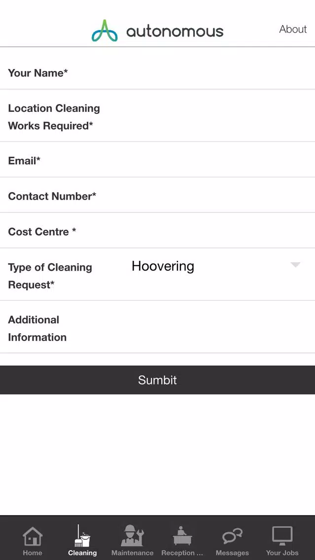 AutonomousFMS Angolan App Ekran Görüntüleri