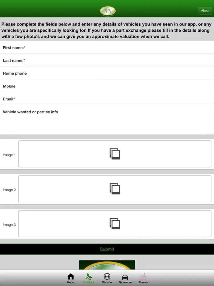 JPH Autos iPad  Screenshots