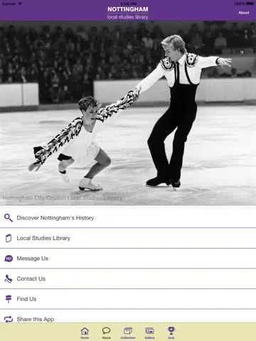 Capturas de tela do Discover Nottingham's History with Nottingham City Libraries iPad 