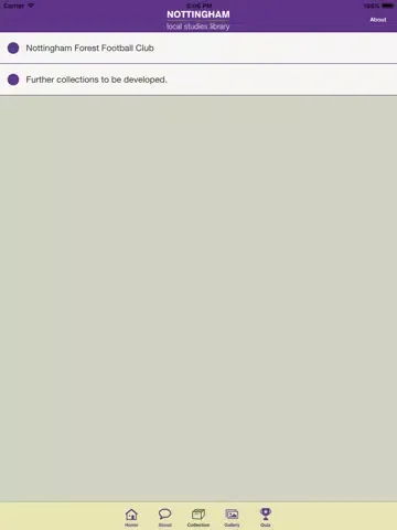Capturas de tela do Discover Nottingham's History with Nottingham City Libraries iPad 