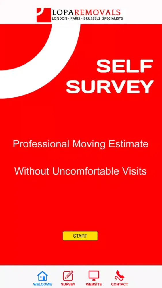 Capturas de pantalla de Lopa Removals Self Survey App
