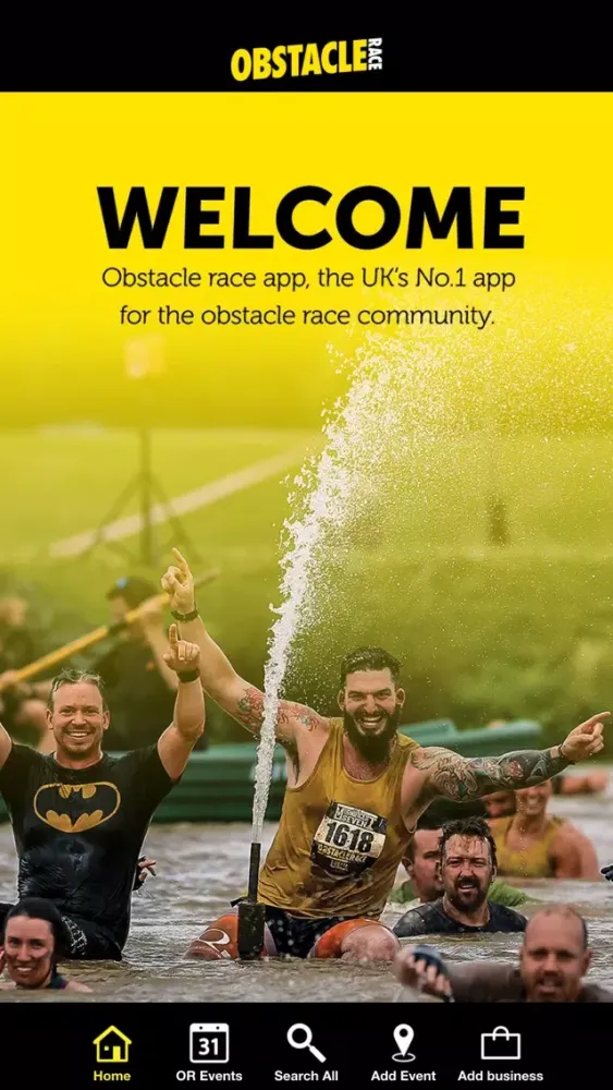 Ảnh chụp màn hình của OBSTACLE RACE MAGAZINE EVENTS