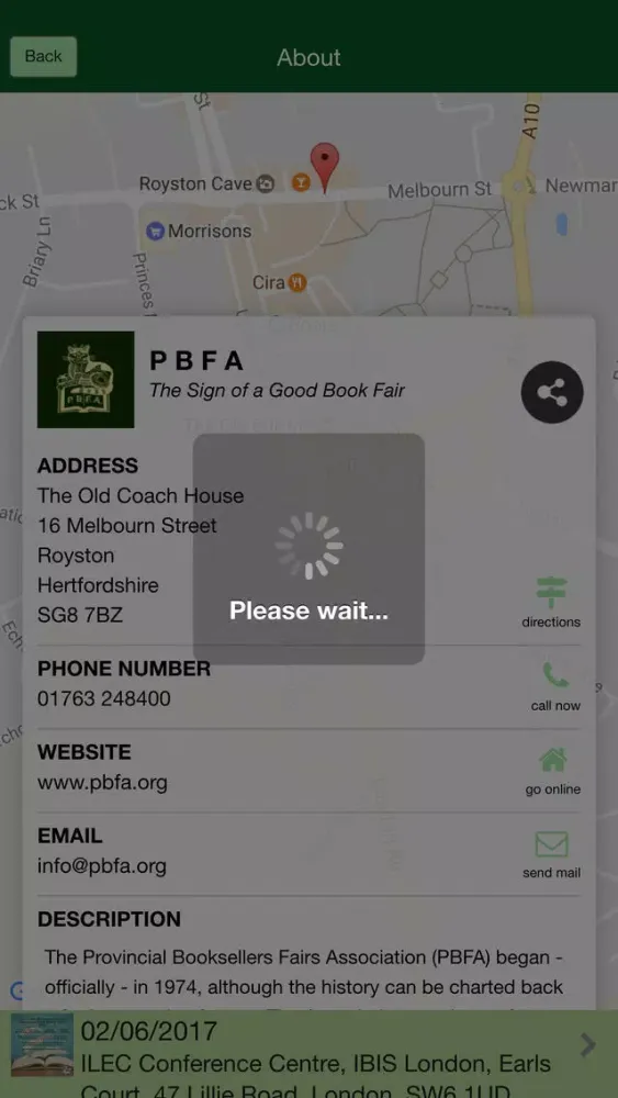 Capturas de pantalla de PBFA