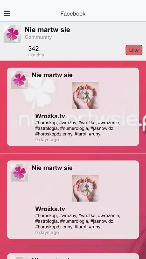ภาพหน้าจอของ Horoskopy - Niemartwsie.pl