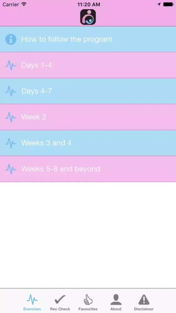 The Postnatal App スクリーンショット