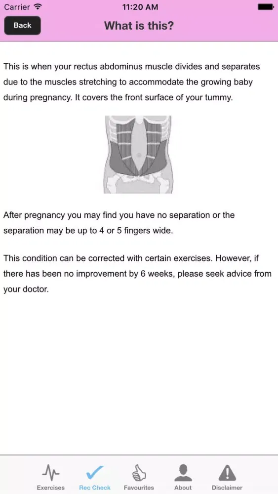 The Postnatal App スクリーンショット