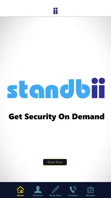Standbii Security App 스크린샷