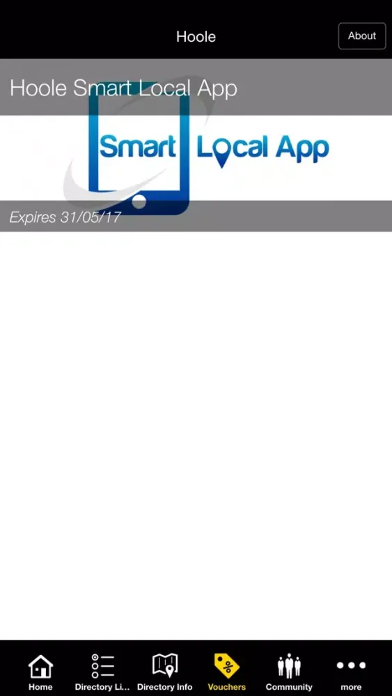 Tangkapan layar Hoole Smart Local App