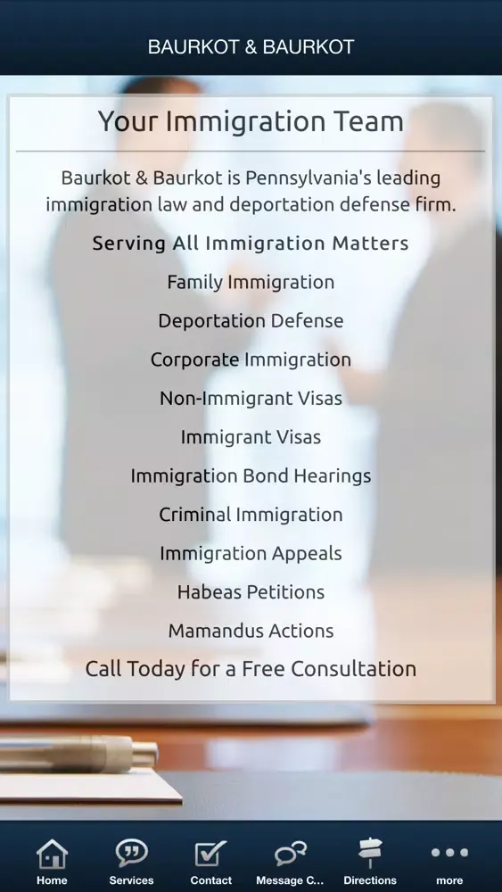 Immigration Attorney Now Ekran Görüntüleri
