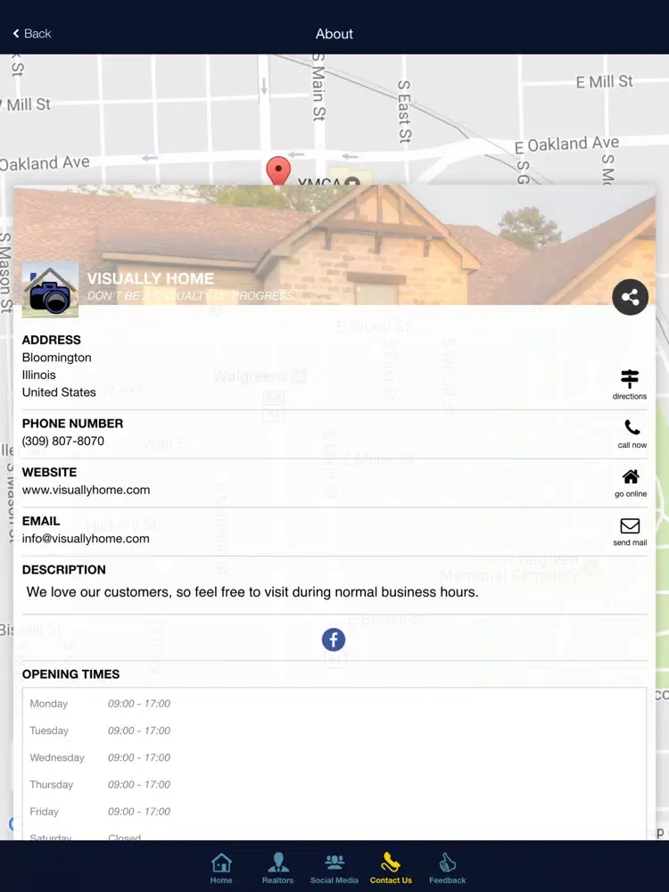 Zrzuty ekranu Visually Home iPad 