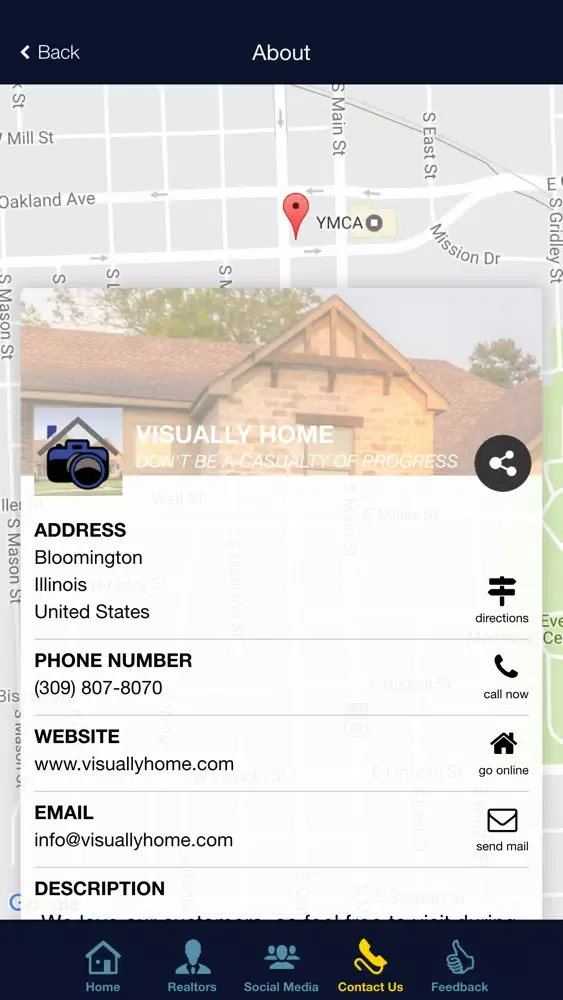 Zrzuty ekranu Visually Home