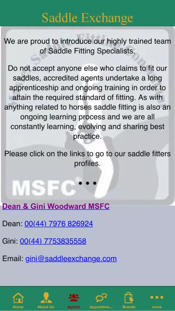 Saddle Fitting Help By Saddle Exchange应用截图