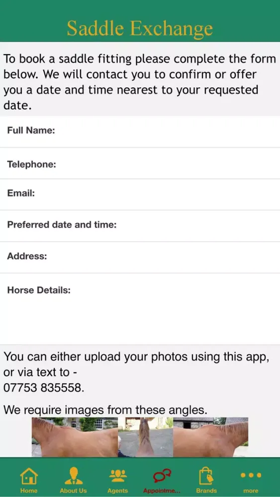 Saddle Fitting Help By Saddle Exchange应用截图