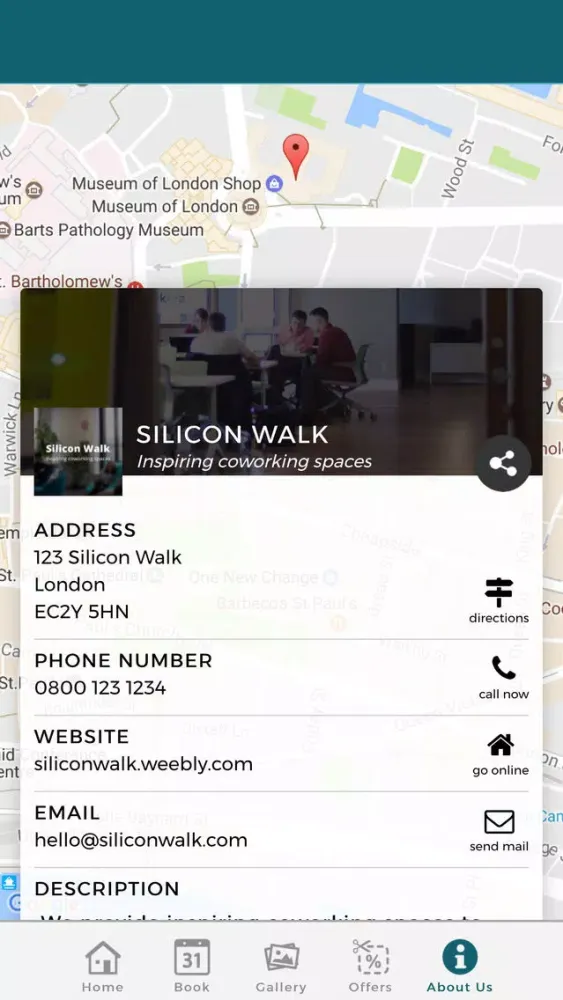 Tangkapan layar Silicon Walk