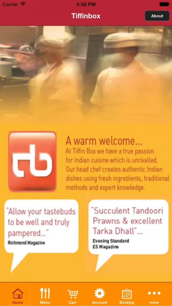 Capturas de pantalla de Tiffin Box