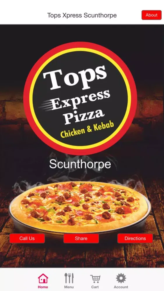 Tops Express Pizza Scunthorpe स्क्रीनशॉट
