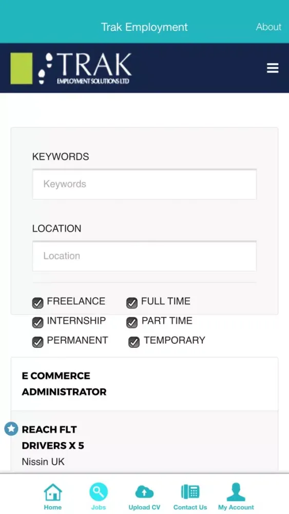Trak Employment应用截图