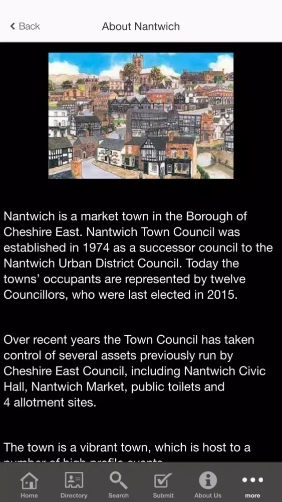 Zrzuty ekranu The Nantwich App