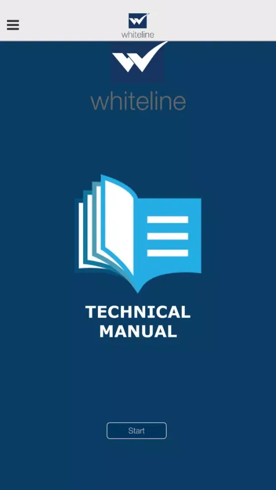 Whiteline Technical Manual Screenshots