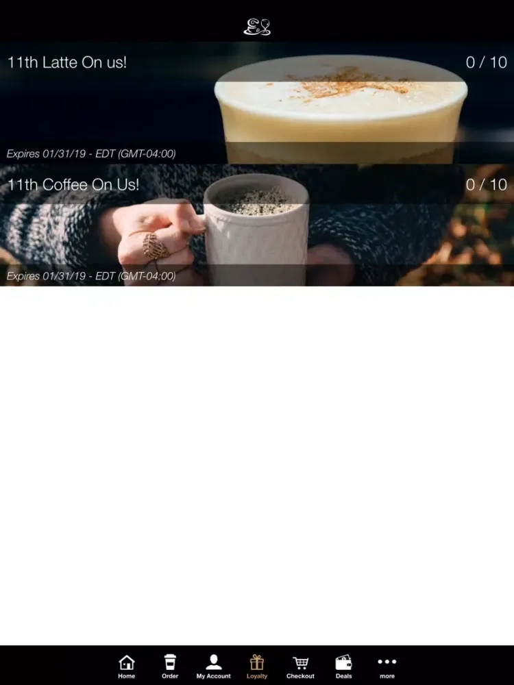 Kidd Coffee & Wine Bar Mason iPad 应用截图