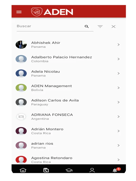 ADEN Business School iPad 应用截图