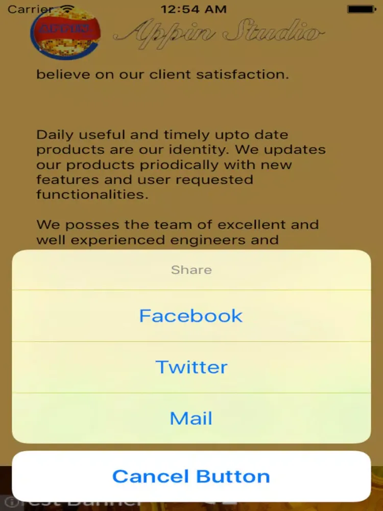 Real animal sounds iPad  Screenshots