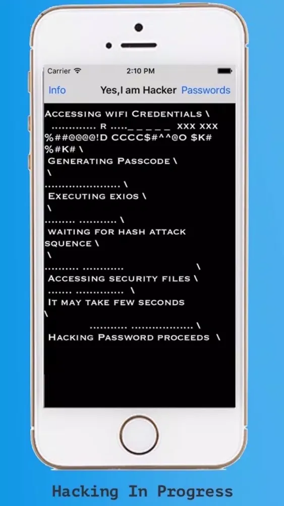 Screenshot di Wifi Hack Prank