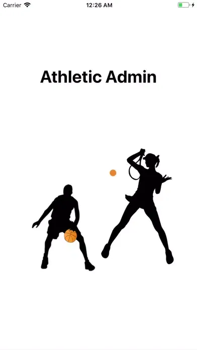 Athletic Dir. Admin Screenshots