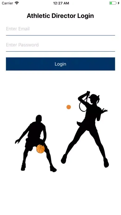 Athletic Dir. Admin Screenshots
