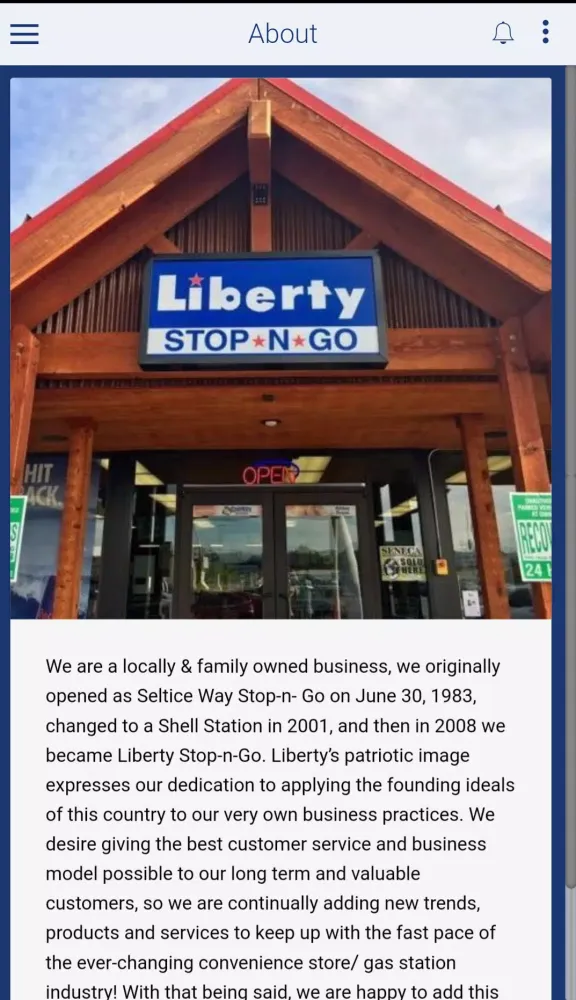 Liberty Stop-n-Go Screenshots