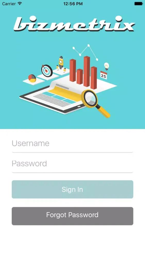 ภาพหน้าจอของ Bizmetrix - Realtime business metrics for your app