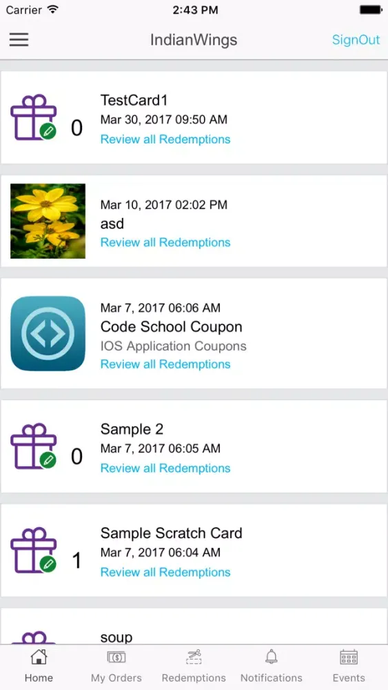 ภาพหน้าจอของ Bizmetrix - Realtime business metrics for your app
