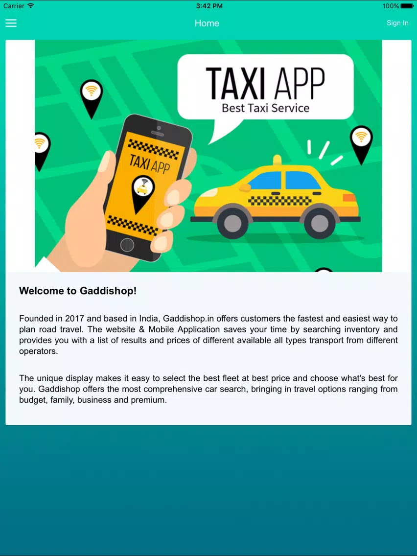 Gaddishop iPad 应用截图