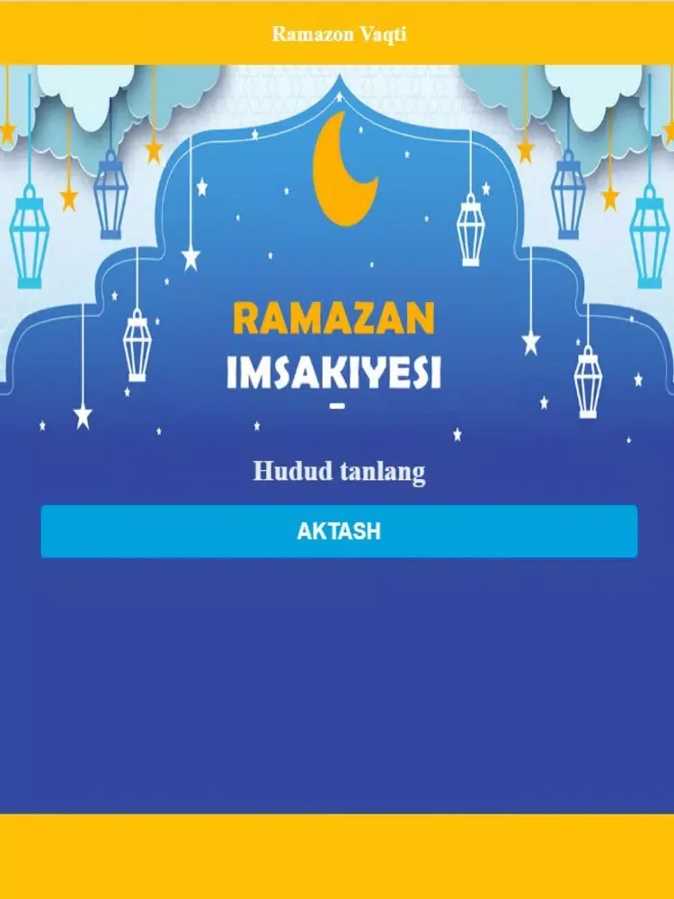 Tangkapan skrin Ramazon iPad 