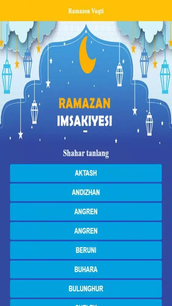 Tangkapan skrin Ramazon