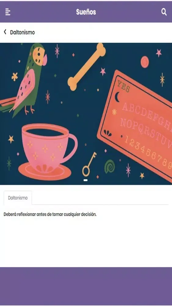 Captures d'écran de Dream and Meanings